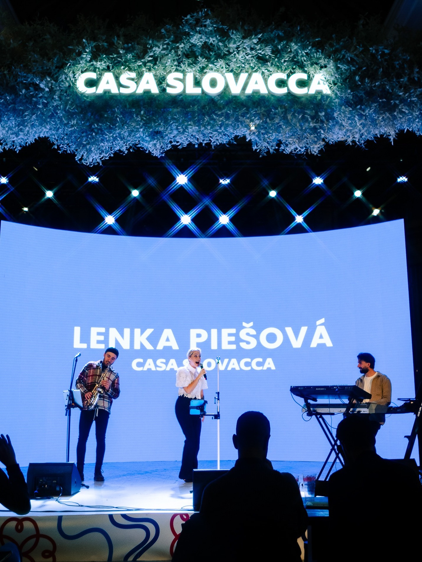 Lenka Piešová na koncerte v Miláne - Casa Slovacca